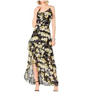 INC Cocktail Dress 10 Semi Formal Y2K Medium Maxi Boho Adjustable Fairy Cottage